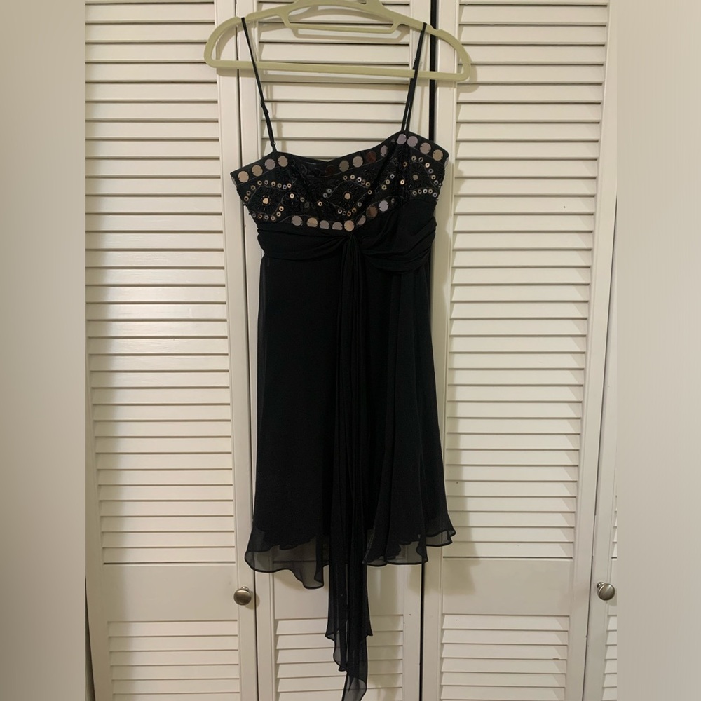 BCBG black mini dress